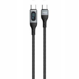 Dudao kabel USB C - USB Typ C PD 100W czarny