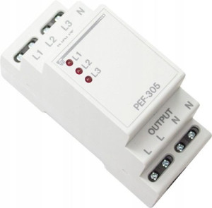 Automatyczny Elektroniczny Przełącznik Faz Pef-305