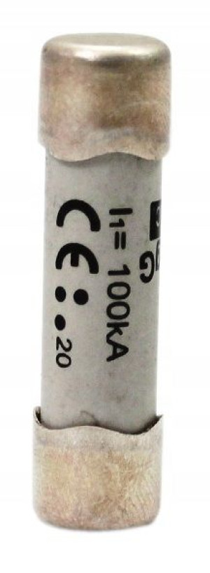 Wkładka Bezpiecznikowa Cylindryczna 10x38 20a 500v