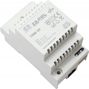 Transformator Modułowy 230/24vac 15va Trm-24 Zamel