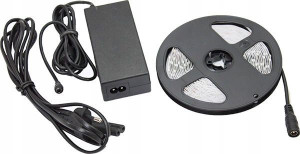 Taśma Led 300 Diod 3k 12v Zasilacz Zestaw Bemko