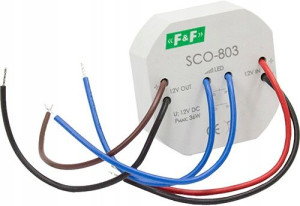 Ściemniacz Oświetlenia Led 12v Dc Sco-803 F&f