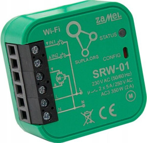 Sterownik Rolet Do Puszki Wifi Supla Srw-01 Zamel
