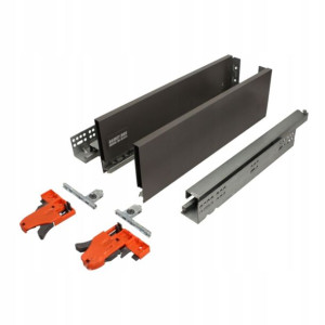 Szuflada GAMET BOX-32 H=121 średnia antracyt 500mm