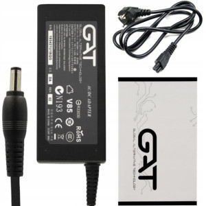 Zasilacz 19v 3.42a 5.5*2.5mm - 65w / Gat + Kabel