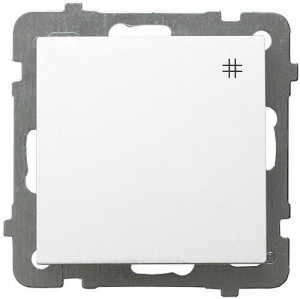 Ospel As Włącznik Krzyżowy Biały Łp-4g/m/00