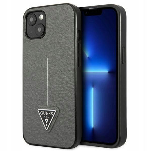 Guess Saffiano Triangle Logo Case - Etui iPhone 14