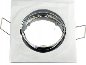 Oprawa Halogenowa Aluminiowa Kwadratowa Chrom