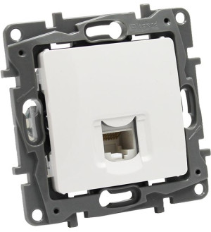 Legrand Niloe Eco Gniazdo Komputerowe Białe 664571