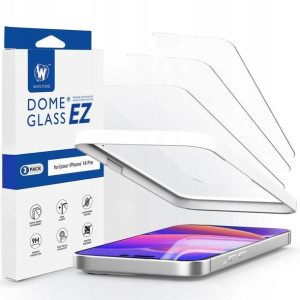 3x Szkło Hartowane Whitestone do iPhone 14 Pro