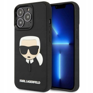Karl Lagerfeld 3D Rubber Etui iPhone 14 Pro Max