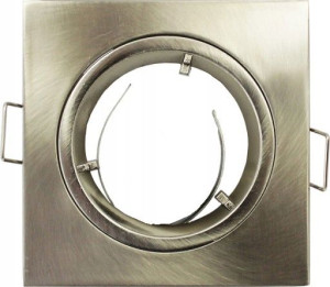 Oprawa Halogenowa Aluminiowa Kwadratowa Satyna Gu