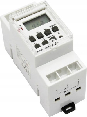 Programator Czasowy Na Szynę Elektroniczny Tygodni
