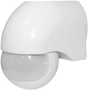 Czujnik Ruchu 180st 12m Czujka Regulowana Ip44 Bia