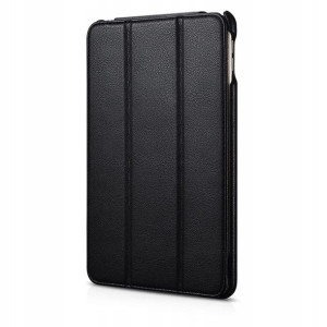 iCarer Leather Folio etui do iPad mini 5 czarny