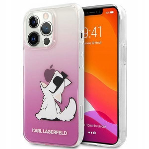 Etui do iPhone 14 Pro, Karl Lagerfeld Rózowe Case