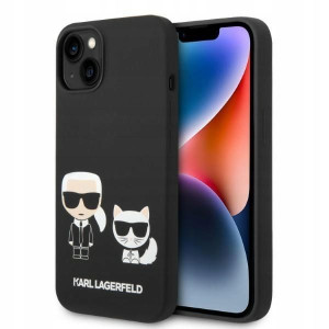 Etui do iPhone 14 Plus Karl Lagerfeld Silicone