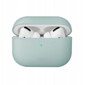 Uniq Etui Lino Airpods Pro Silicone Miętowy/mint