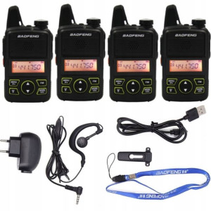 Radiotelefon Walkie Talkie Krótkofalówka Baofeng