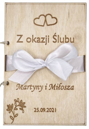 Kartka z życzeniami na ŚLUB dla Pary Młodej MAGNES