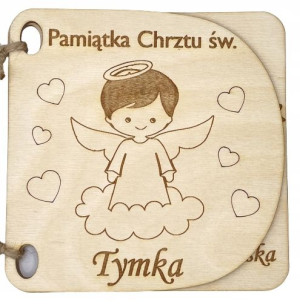 Kartka Pamiątka Chrztu świętego DZIECI inne BOHO