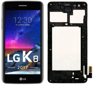 Wyświetlacz Lcd Digitizer Ramka Lg K8 2017 M200n