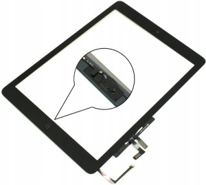 Szyba Digitizer Dotyk Ipad Air 1 A1474 A1475 Home