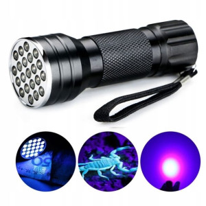Latarka Uv Led Do Szukania Bursztynu Ultrafiolet