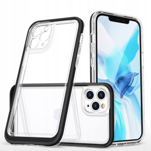 Clear 3in1 etui do iPhone 11 Pro Max żelowy czarny