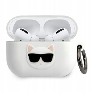 Karl Lagerfeld KLACAPSILCHWH AirPods Pro cover