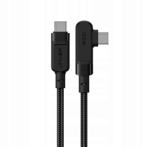 Acefast Kabel Kątowy Usb-c 2m 5a, Boczny Wtyk 100w