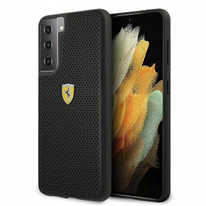Etui Ferrari do Samsung S21 plus czarny