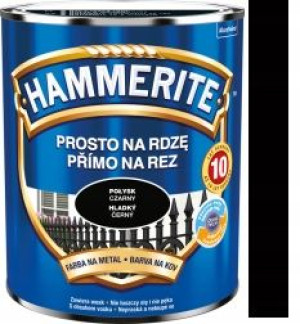 Hammerite Farba Na Rdzę 9005 Czarny 0.7l