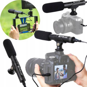 Mikrofon Kierunkowy Kamery Dslr Lustrzanek Stereo