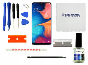 Wyświetlacz+dotyk Samsung Galaxy A20e Narzędzia