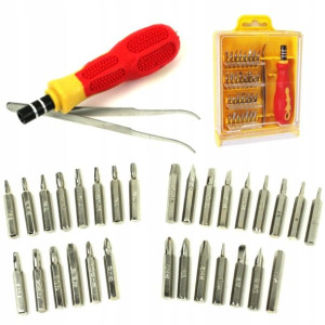 Śrubokręt Torx Wkrętak Końcówki Zestaw 32w1 Gsm