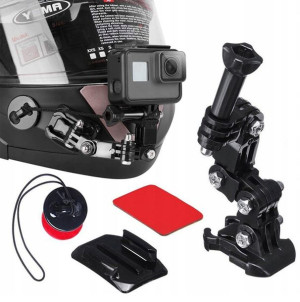 Ramie Uchwyt Na Kask Do Motoru Do Kamer Gopro