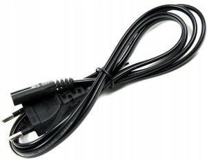 Zasilający Kabel 1.5m Wtyczka Ósemka Radia Radio