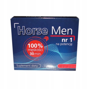 1 x Horse Men mocna erekcja i potencja skuteczne