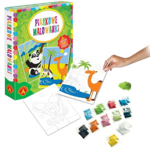 Alexander Piaskowe Malowanki Panda 24647