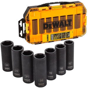 Zestaw 7 nasadek udarowych 1/2 DeWALT DWMT74737-0