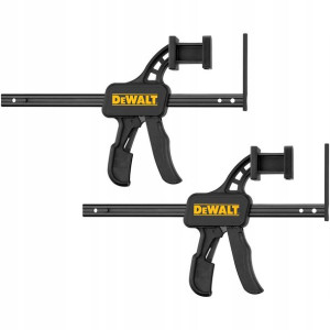 Ściski szybkomocujące do szyn DeWALT 2szt DWS5026
