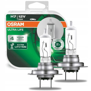 Osram Ultra Life 12v 55w Duo Żywotność Żarówki H7
