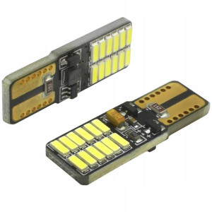 HOALTE W5W T10 żarówki LED 12V CAN-BUS 5600K duo