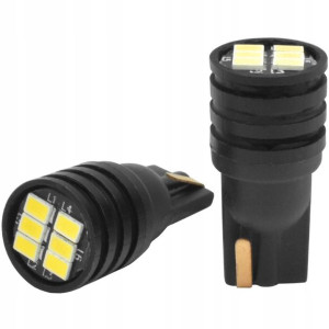 Żarówki Led W5w T10 Postojowe Canbus Białe Mocne