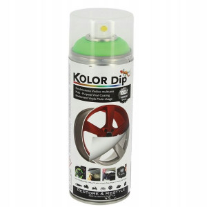 Guma Folia W Sprayu 400ml Kolor Dip Zielona Fluor
