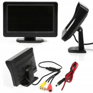 Monitor Lcd 4,3'' Do Kamera Cofania Parkowania Dvd