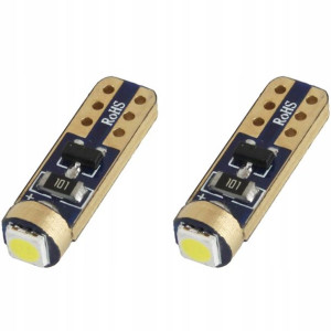 Żarówki W1w T5 Led Podświetlenie Zegarów Kokpitu