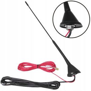 Antena Samochodowa Ze Wzmacniaczem 41cm M5 5mm Vag