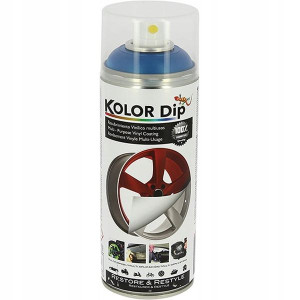 Kolor Dip Niebieski Plastyczna Guma Spray 400 Ml